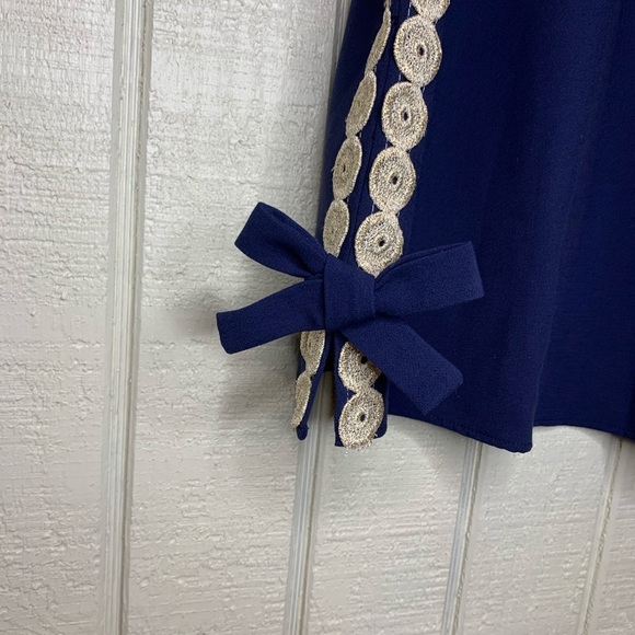 Lilly Pulitzer Stella Shift dress in true navy, size 00. New with tags. - Picture 3 of 6